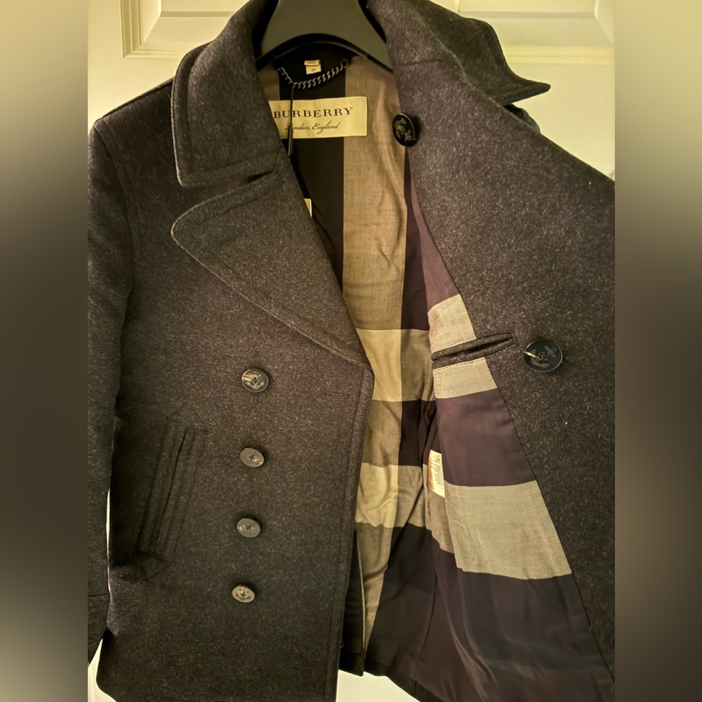 Burberry men’s Peacoat